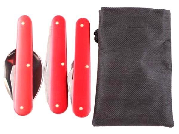 Набор складных столовых приборов Следопыт в чехле PF-CWS-P51 (54465)