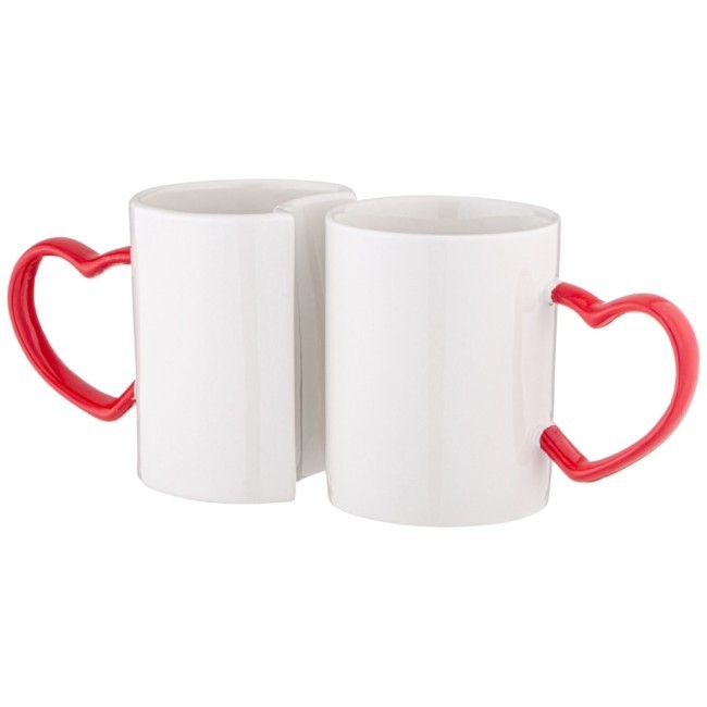 Набор из 2 кружек " счастливы вместе" 260 мл Lefard (260-974)