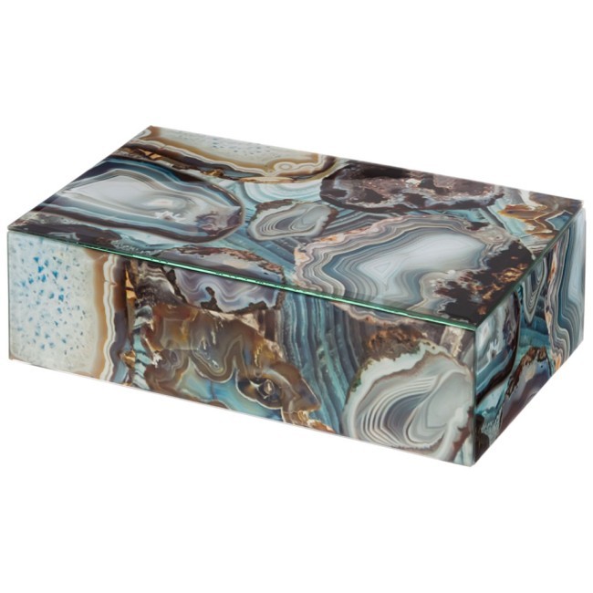 Набор шкатулок из 2-х шт коллекция "мрамор" 21*12**6,5 см / 23*15*8,5 см Lefard (06-341)