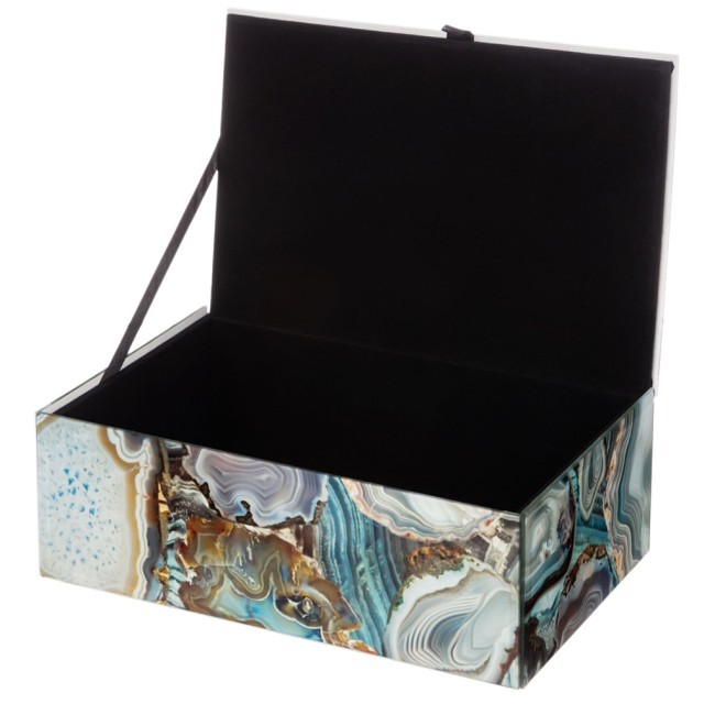 Набор шкатулок из 2-х шт коллекция "мрамор" 21*12**6,5 см / 23*15*8,5 см Lefard (06-341)