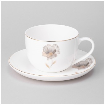 Чайная пара lefard "inspiration" золотой цветок 380 мл Lefard (422-126)