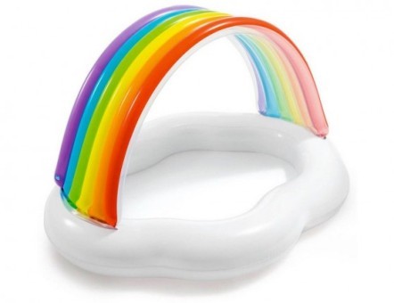 Бассейн надувной детский 1-3 года Intex Облако (57141) 142х119х84 см (75537) Бассейн надувной детский 1-3 года Intex Облако (57141) 142х119х84 см (75537)