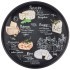 Поднос сервировочный agness 33*2,1 см Agness (898-069)
