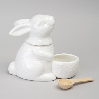 Солонка lefard "flowers story" в форме зайца 16*9*14 см 400 мл Lefard (474-259)