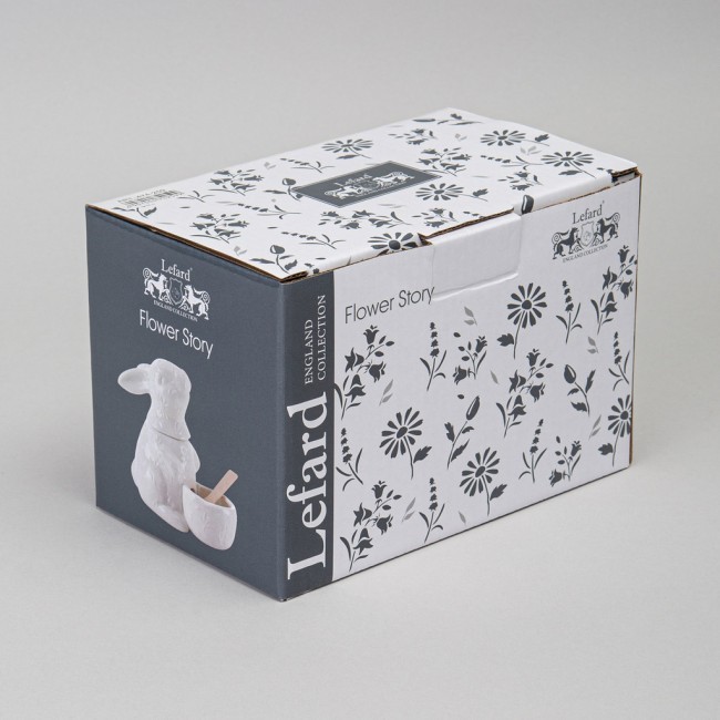 Солонка lefard "flowers story" в форме зайца 16*9*14 см 400 мл Lefard (474-259)