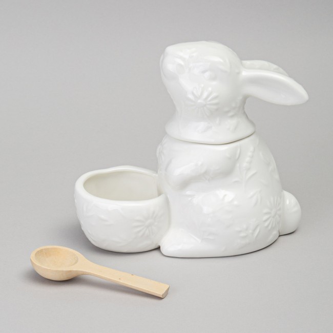 Солонка lefard "flowers story" в форме зайца 16*9*14 см 400 мл Lefard (474-259)