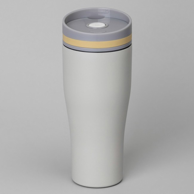 Термокружка agness "кофе-сюда" 360мл, колба нерж.сталь 18/10 Agness (709-116)