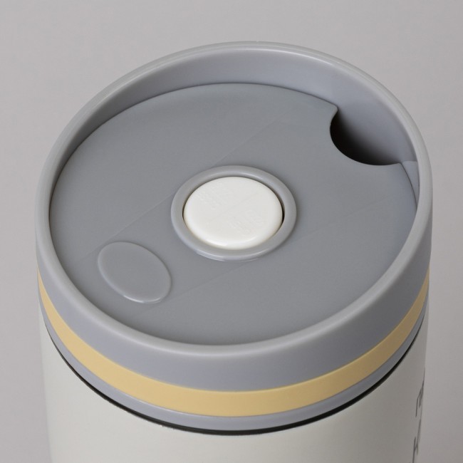 Термокружка agness "кофе-сюда" 360мл, колба нерж.сталь 18/10 Agness (709-116)