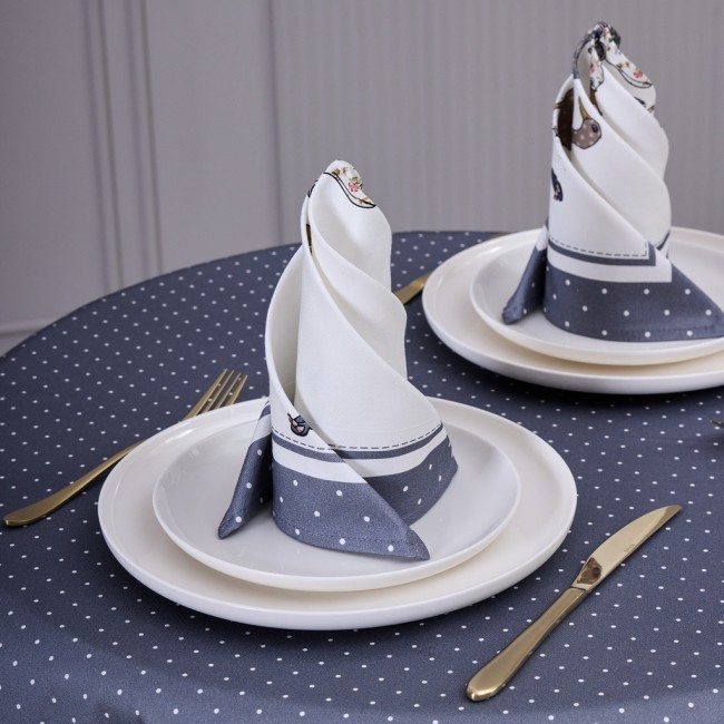 Набор салфеток из 2-х шт "family farm" 40х40см, твил, графит Lefard (850-747-8) Набор салфеток из 2-х шт "family farm" 40х40см, твил, графит Lefard (850-747-8)