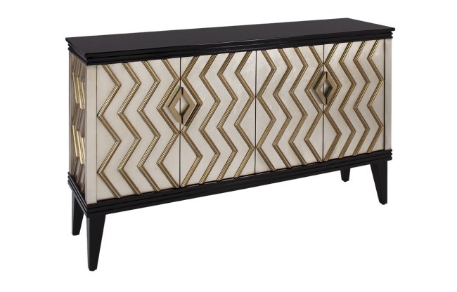 Комод со столешницей из натуральн. камня 159*41*97см (00002086)