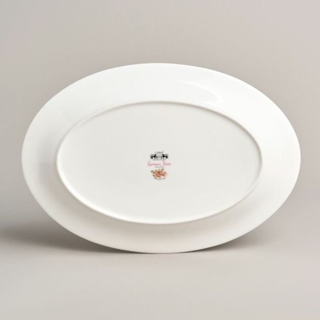 Блюдо овальное lefard "корейская роза" 30 см Lefard (590-677)