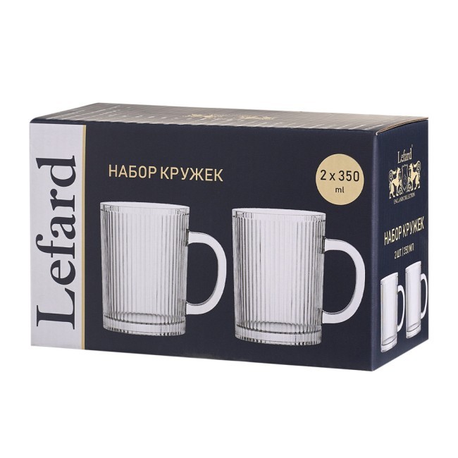 Набор кружек из 2-х шт. 350 мл Lefard (691-142)