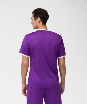 Футболка футбольная JOGEL CAMP Origin, фиолетовый/белый (701823)