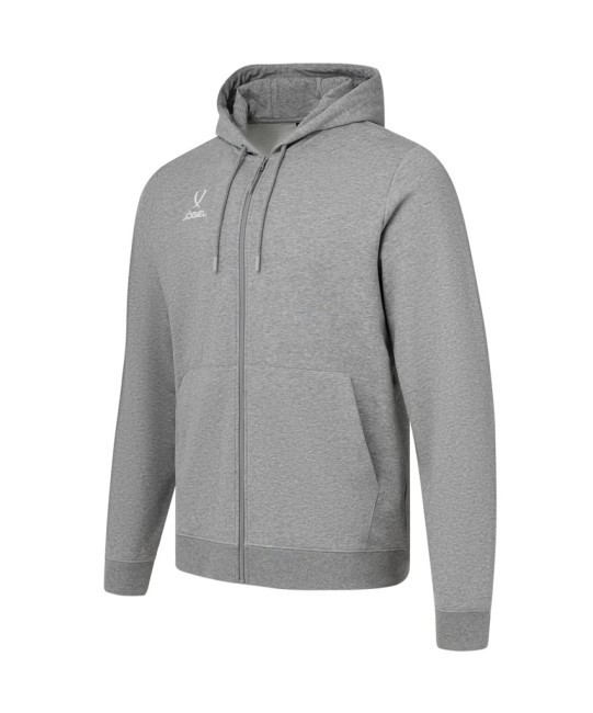 Худи на молнии JOGEL ESSENTIAL Cotton FZ Hoodie, серый меланж, детский (2121912) Худи на молнии JOGEL ESSENTIAL Cotton FZ Hoodie, серый меланж, детский (2121912)