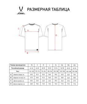 Футболка JÖGEL ESSENTIAL Core Tee, красный (2121181)