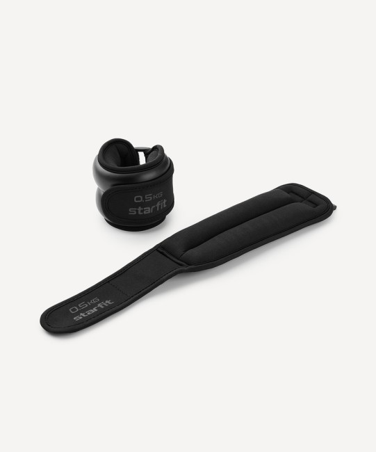 Утяжелители STARFIT WT-701, 0,5 кг, черный (2119091)