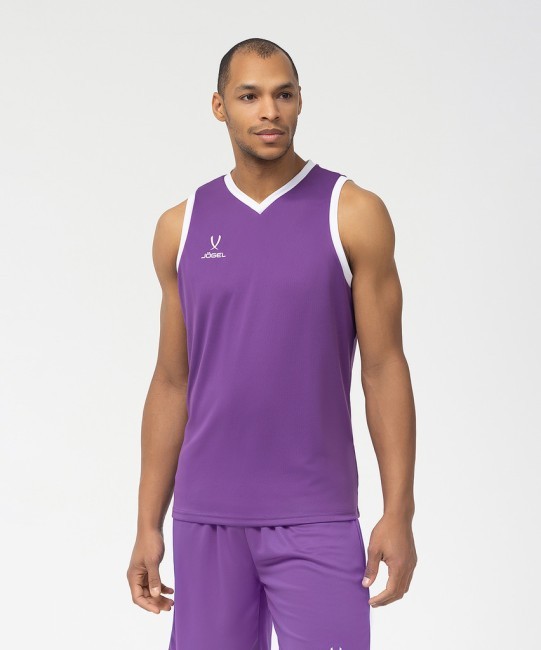 Майка баскетбольная JOGEL CAMP Basic, фиолетовый (1619249)