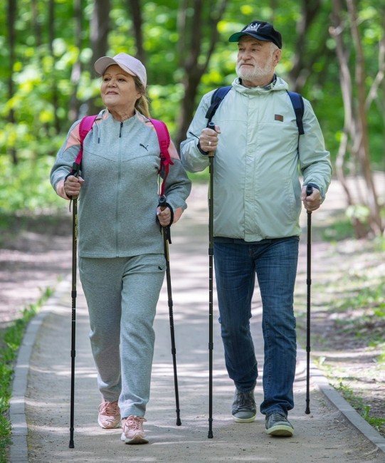 Скандинавские палки Berger Explorer, 67-135 см, 3-секционные, коричневый (1527735) Скандинавские палки Berger Explorer, 67-135 см, 3-секционные, коричневый (1527735)