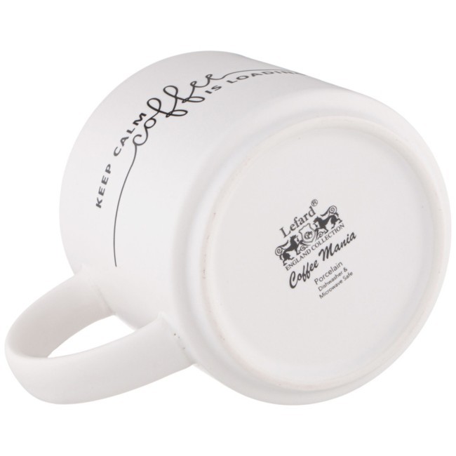 Кружка "keep calm coffee is loading" 470 мл Lefard (260-979)