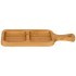 Блюдо деревянное lefard "native" 2 секции с ручкой 28*10,5*2 см Lefard (587-161)