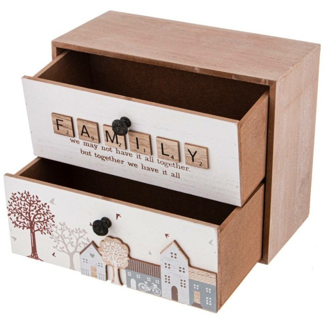 Подставка с ящичками коллекция "coffee & tea time" 25*13,5*20 см Lefard (124-209)