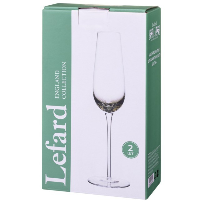 Набор бокалов для шампанского "elite" из 2 шт. 220 мл Lefard (685-155) Набор бокалов для шампанского "elite" из 2 шт. 220 мл Lefard (685-155)