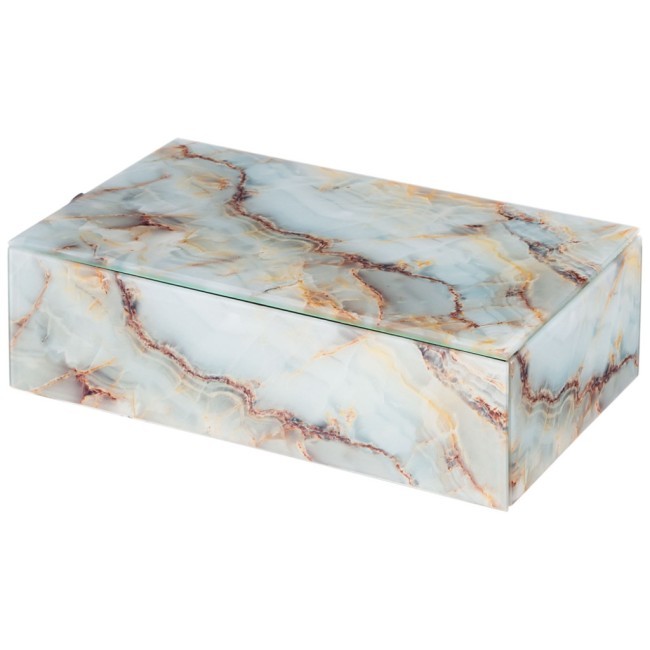 Набор шкатулок из 2-х шт коллекция "мрамор" 21*12**6,5 см / 23*15*8,5 см Lefard (06-342)