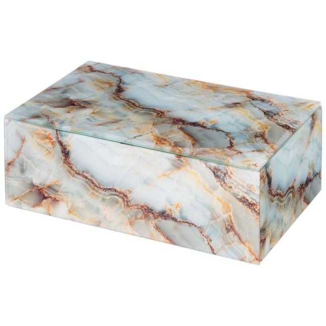 Набор шкатулок из 2-х шт коллекция "мрамор" 21*12**6,5 см / 23*15*8,5 см Lefard (06-342)