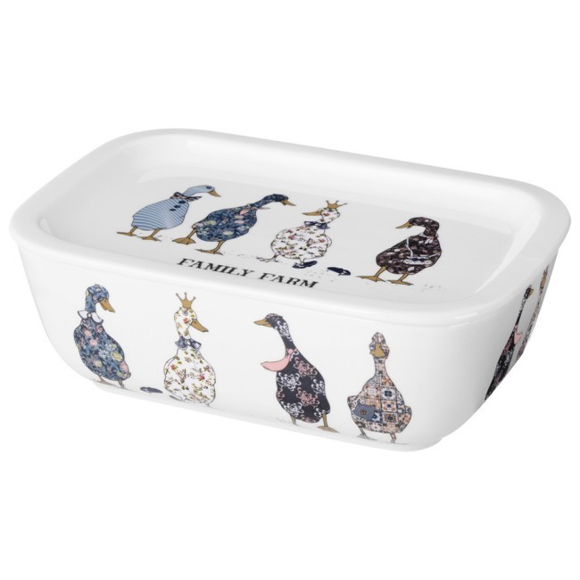 Блюдо с крышкой lefard "family farm" прямоуг. 19*13*6,5 см 740 мл Lefard (761-214)