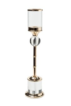 Подсвечник 11х11х49см, цвет золото (TT-00008776)