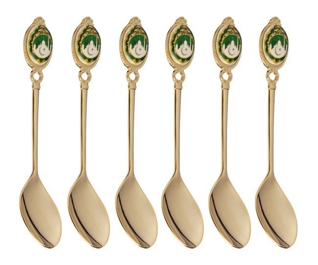 Набор чайных ложек lefard "мечеть" 6 шт. Lefard (86-1842)