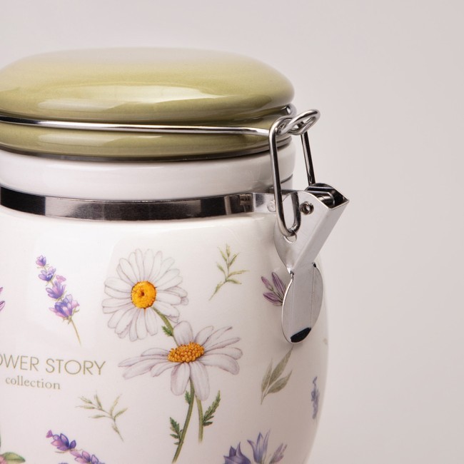 Банка agness "flower story" 11,5*15 см 750 мл Agness (358-2181)