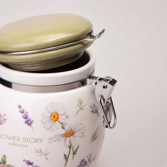 Банка agness "flower story" 11,5*15 см 750 мл Agness (358-2181)