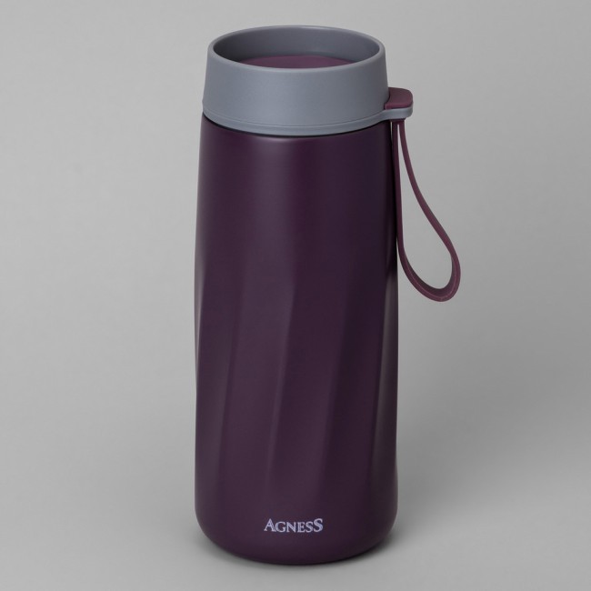 Термокружка curl grizzle  400 мл Agness (798-101)