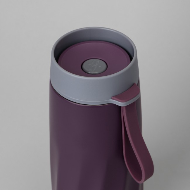 Термокружка curl grizzle  400 мл, колба нерж.сталь 18/10 Agness (798-101)