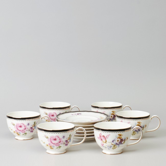 Чайный набор lefard "nostalgie" на 6 пер. 12 пр. 260 мл Lefard (590-663)