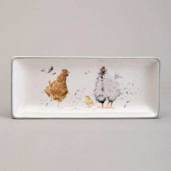 Блюдо lefard "funny hens" 28*12*3 см Lefard (358-2290)
