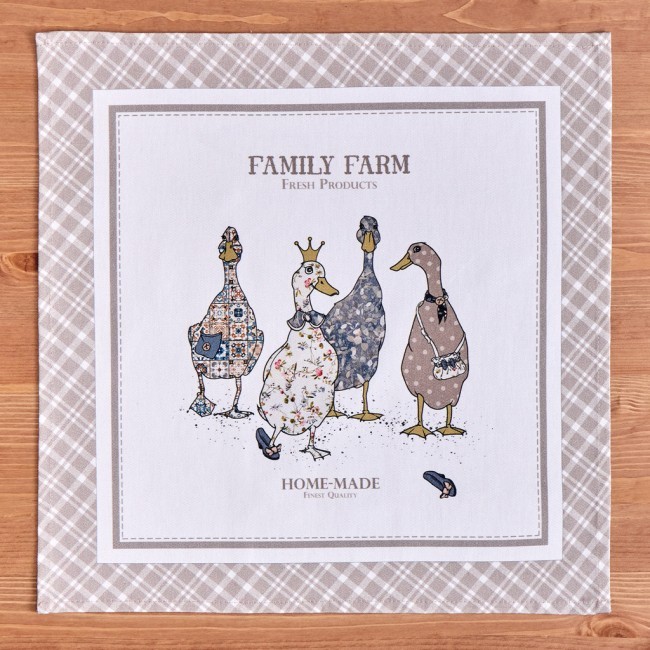 Набор салфеток из 2-х шт "family farm" 40х40см, твил, клетка Lefard (850-748-8) Набор салфеток из 2-х шт "family farm" 40х40см, твил, клетка Lefard (850-748-8)