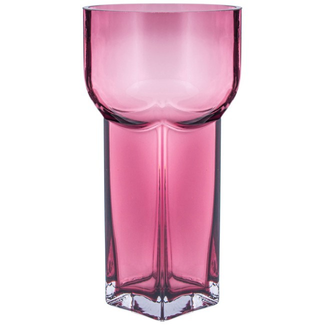 Ваза "modern" purple 13*13*26 cm Bronco (694-054)
