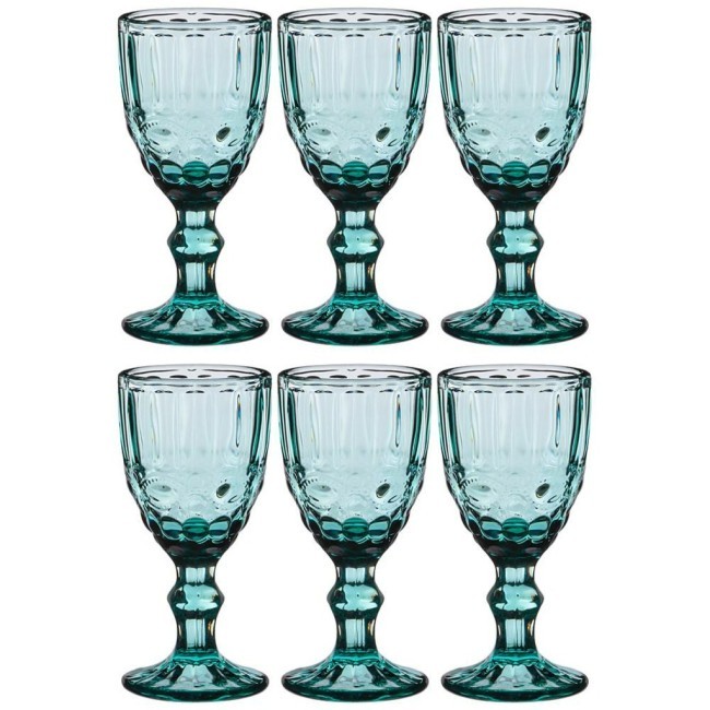 Набор рюмок "серпентина" из 6шт. серия "muza color" 50мл. / в=10,5 см Lefard (781-198)