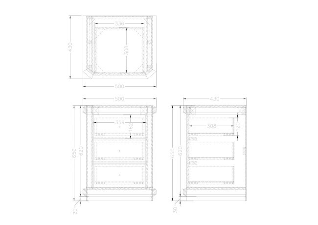 Тумба прикроватная зеркальная 50*43*65см (00002607) Тумба прикроватная зеркальная 50*43*65см (00002607)