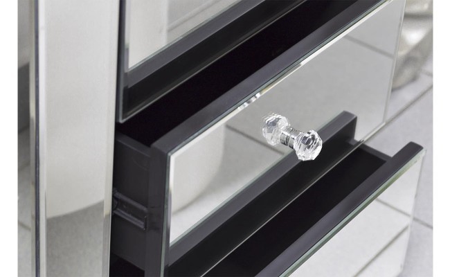 Тумба прикроватная зеркальная 50*43*65см (00002607) Тумба прикроватная зеркальная 50*43*65см (00002607)