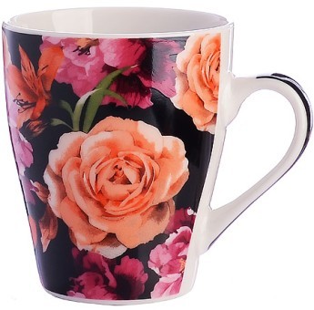 Кружка 340мл Цветы Роза Style LR (9-31223-3) Кружка 340мл Цветы Роза Style LR (9-31223-3)