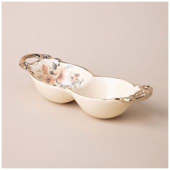 Менажница 2 секции 25х9,5х6 см Lefard (763-136)