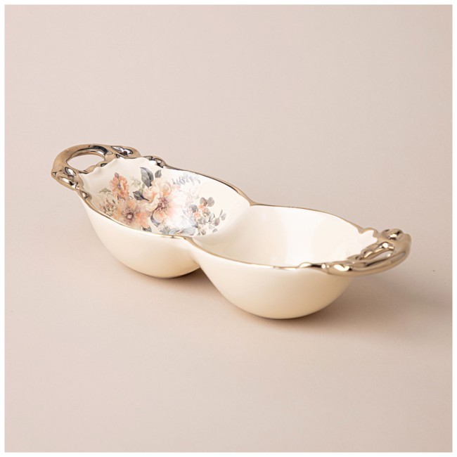 Менажница 2 секции 25х9,5х6 см Lefard (763-136)