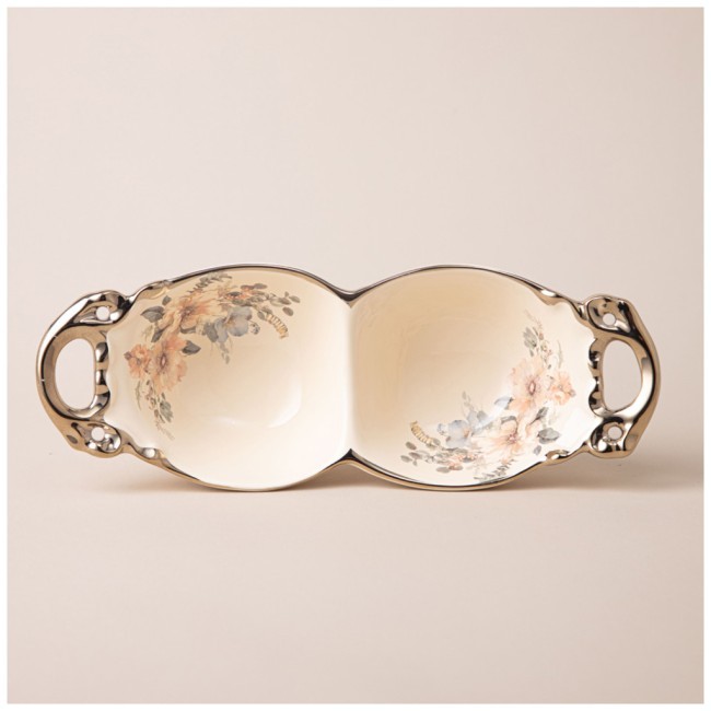 Менажница 2 секции 25х9,5х6 см Lefard (763-136)