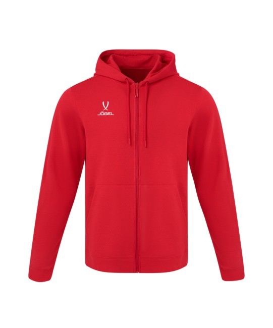 Худи на молнии JOGEL ESSENTIAL Cotton FZ Hoodie, красный, детский (2121926) Худи на молнии JOGEL ESSENTIAL Cotton FZ Hoodie, красный, детский (2121926)