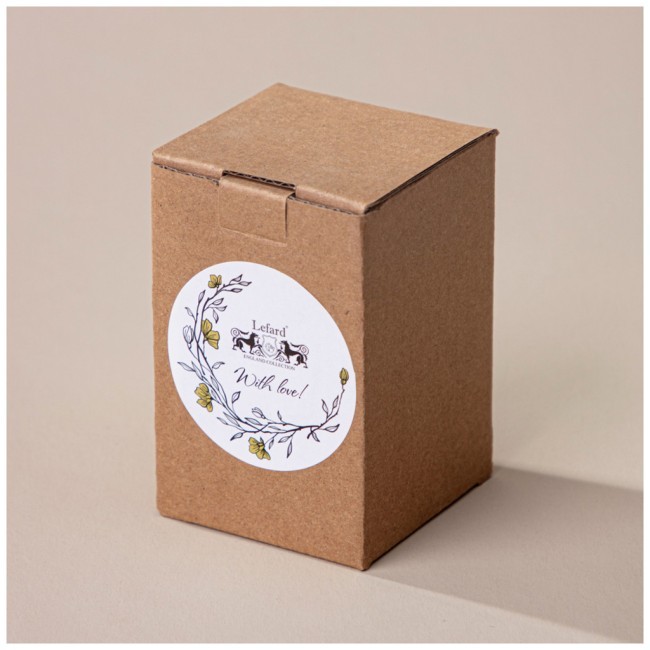 Свеча ароматическая "sunny" emerald 5,6х5,6х7,5 см Lefard (196-115)