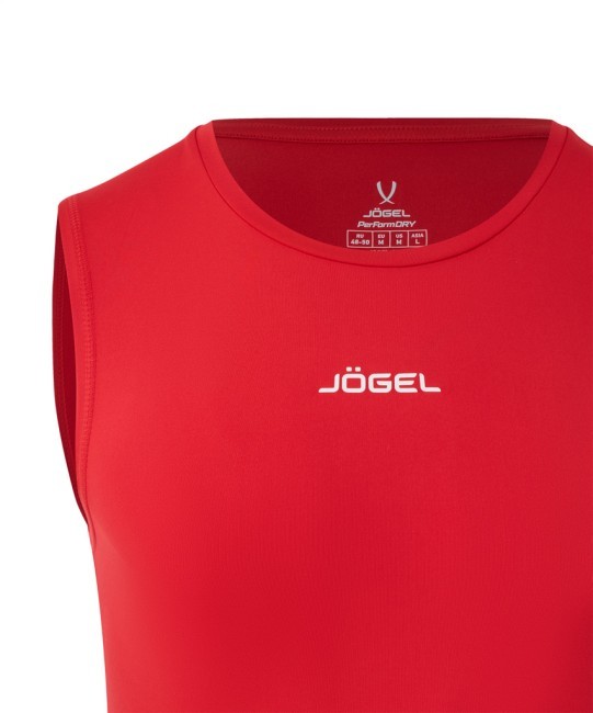 Майка компрессионная JÖGEL CAMP PerFormDRY Baselayer SL Tee, красный (2120472)