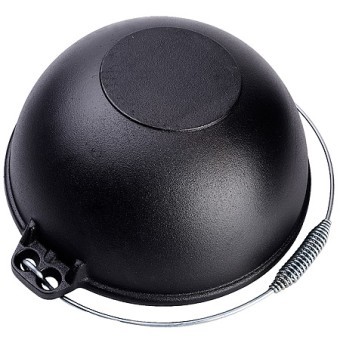 Казан чугун 6 л, крышка, ручка.MB (31163)